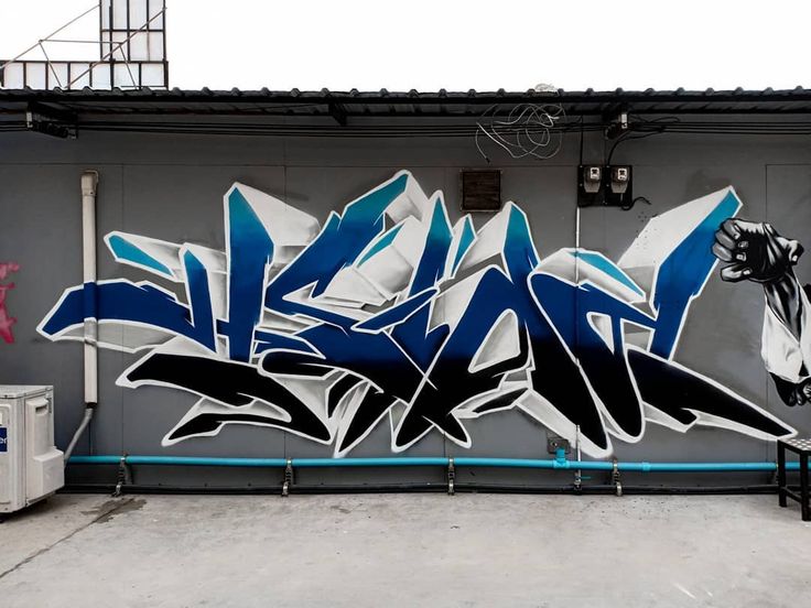 Detail Graffiti Desi Nomer 19