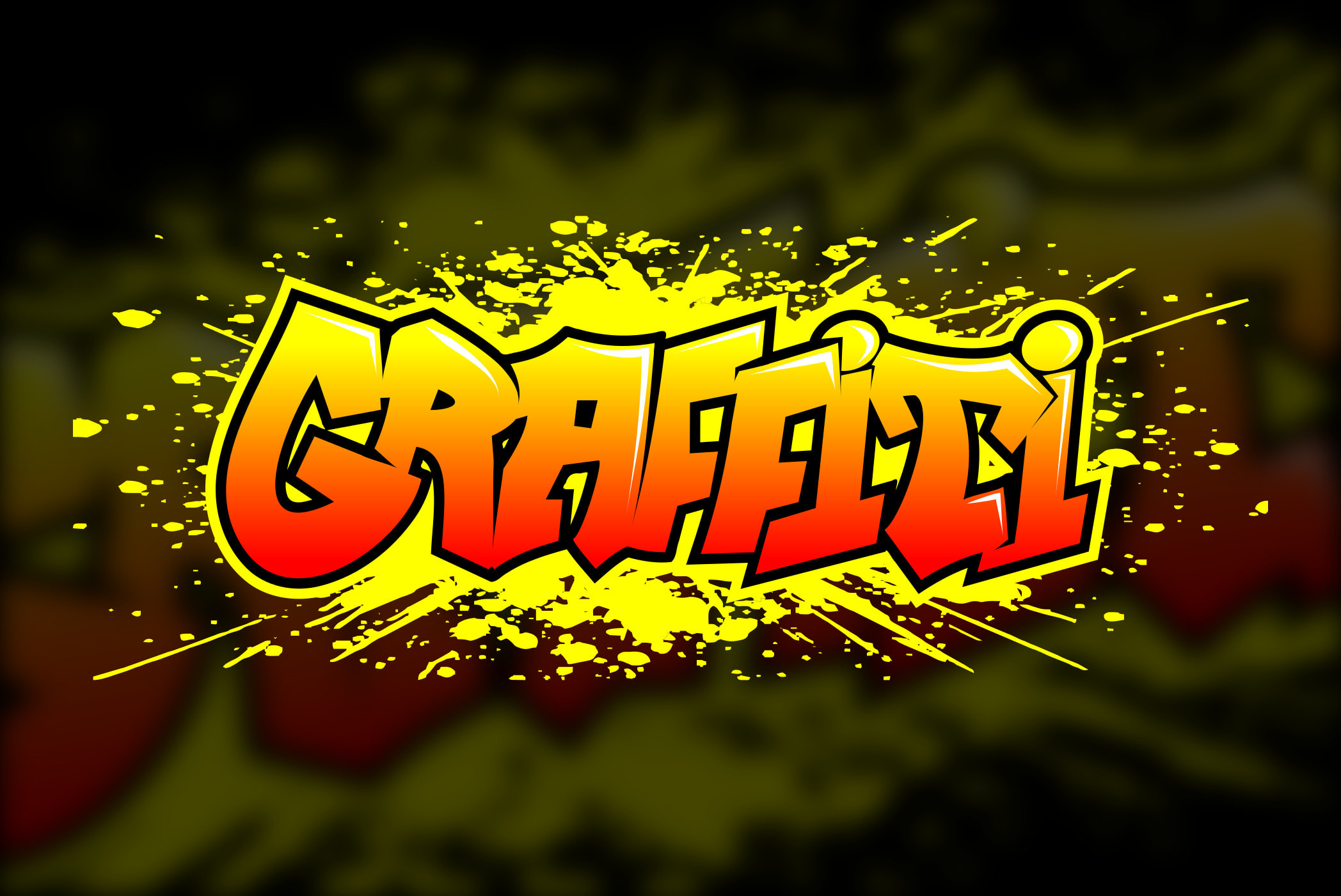 Detail Graffiti Design Full Colour Nomer 51