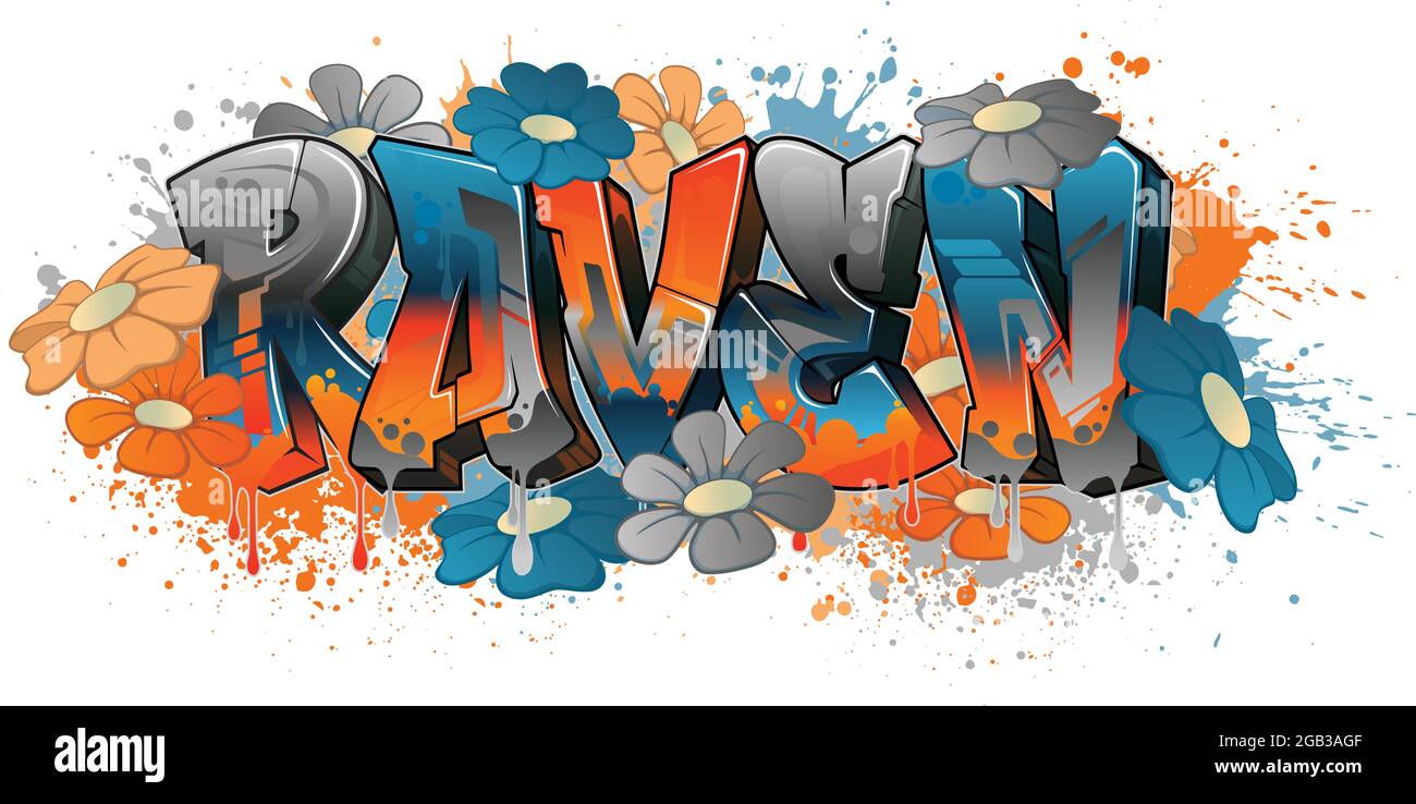 Detail Graffiti Design Name Nomer 38