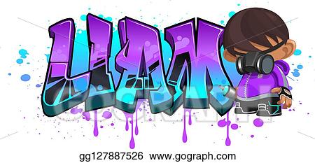 Detail Graffiti Design Name Nomer 48