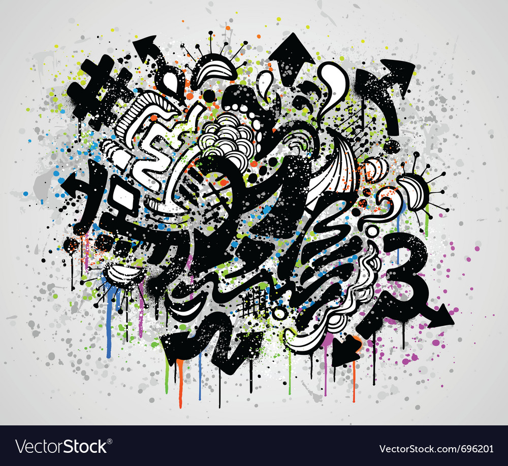 Detail Graffiti Design Vector Nomer 28