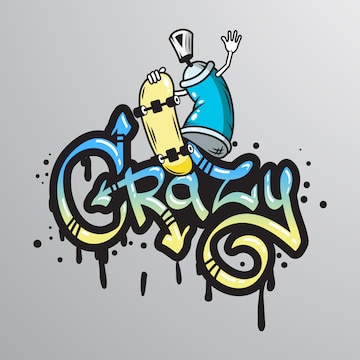 Detail Graffiti Design Vector Nomer 32