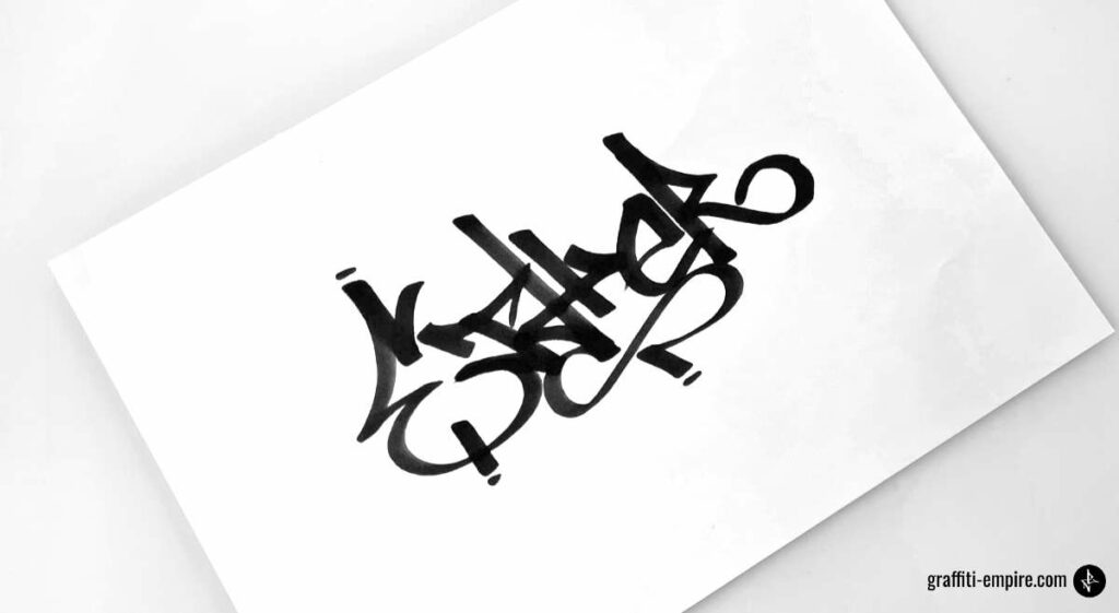 Detail Graffiti Designs To Draw On Paper Nomer 20