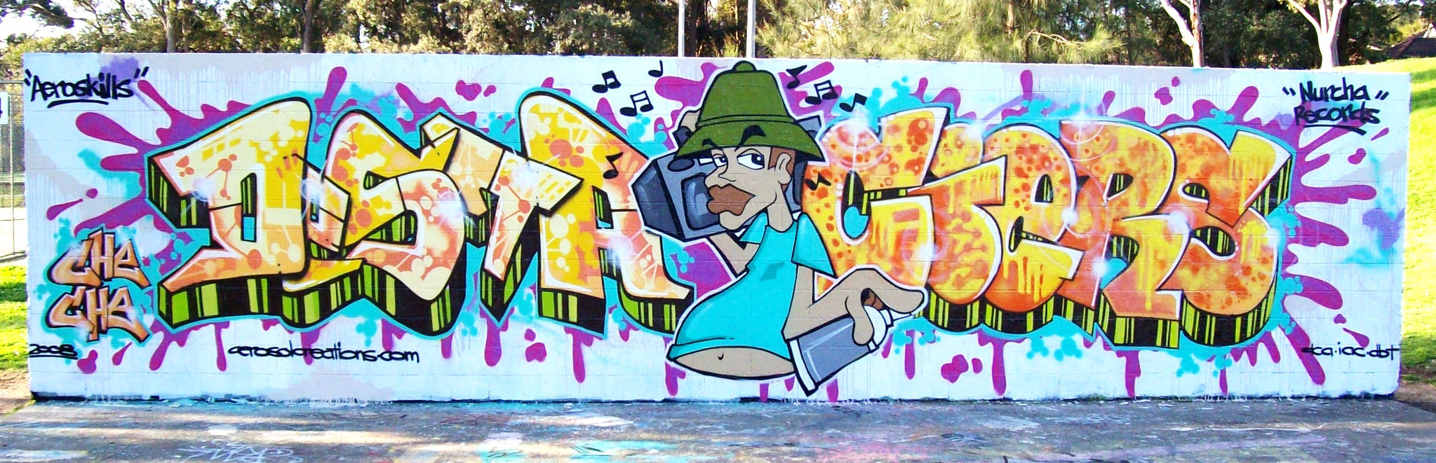 Detail Graffiti Desta Nomer 11
