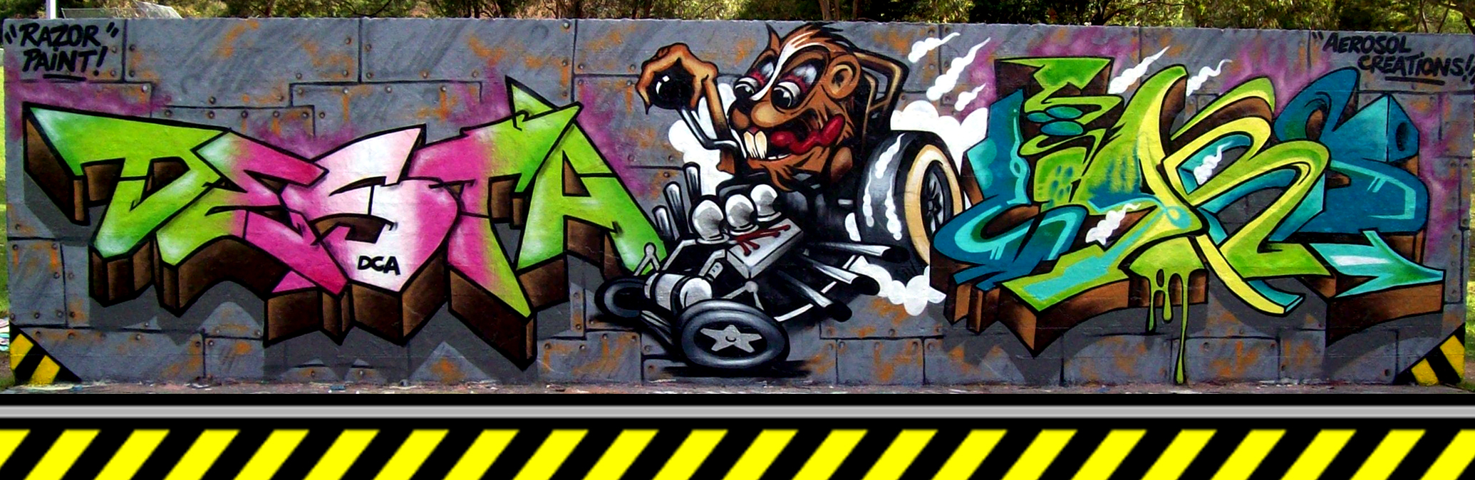 Detail Graffiti Desta Nomer 14