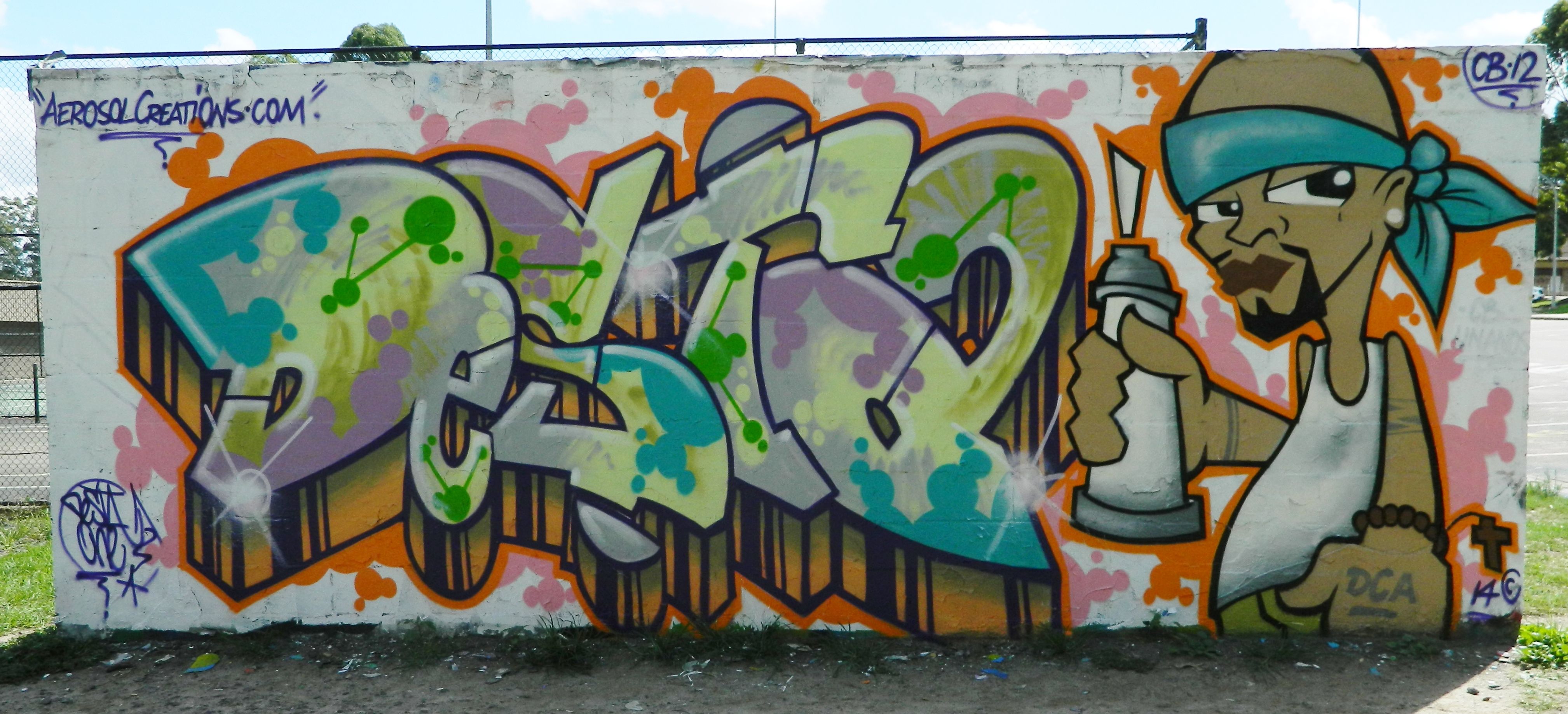 Detail Graffiti Desta Nomer 5