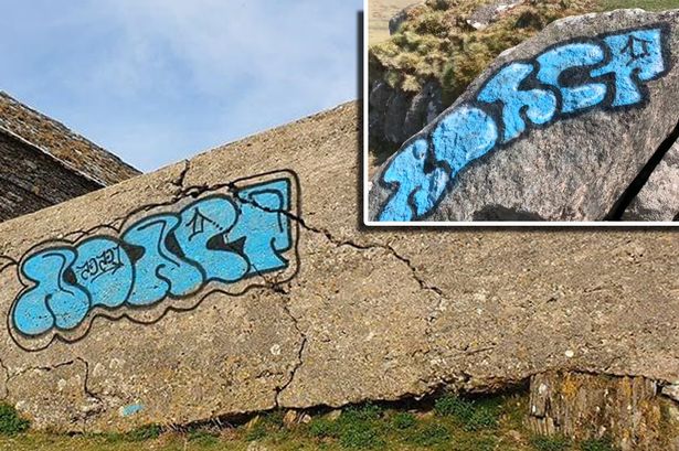 Detail Graffiti Devon Nomer 6
