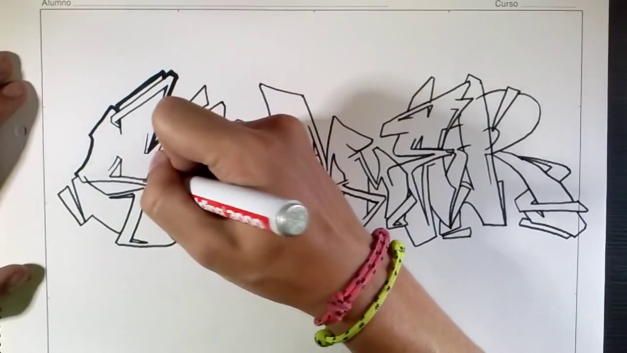 Detail Graffiti Di Buku Gambar Nomer 6