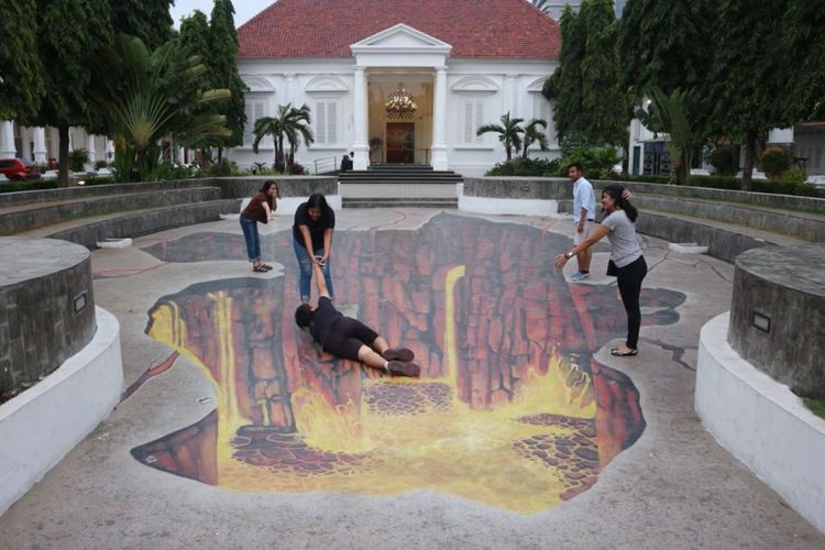 Detail Graffiti Di Galeri Nasional Jakarta Pusat Nomer 31