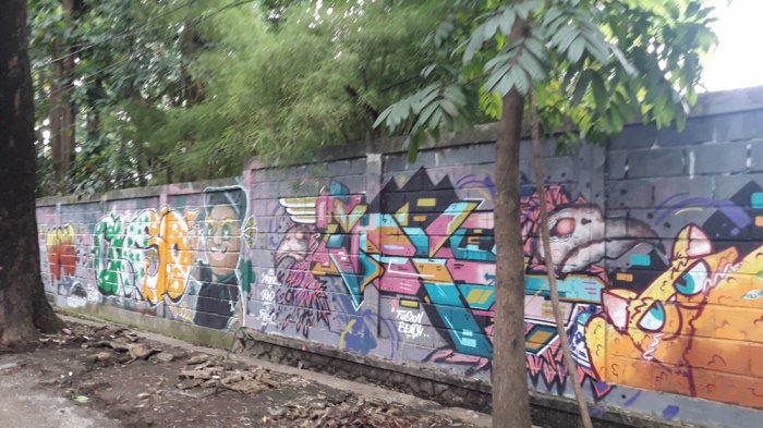Detail Graffiti Di Jalan Nomer 15