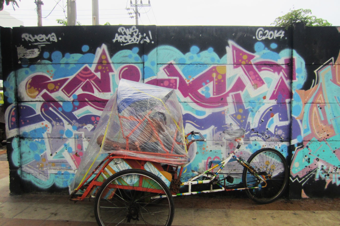 Detail Graffiti Di Jalan Nomer 43