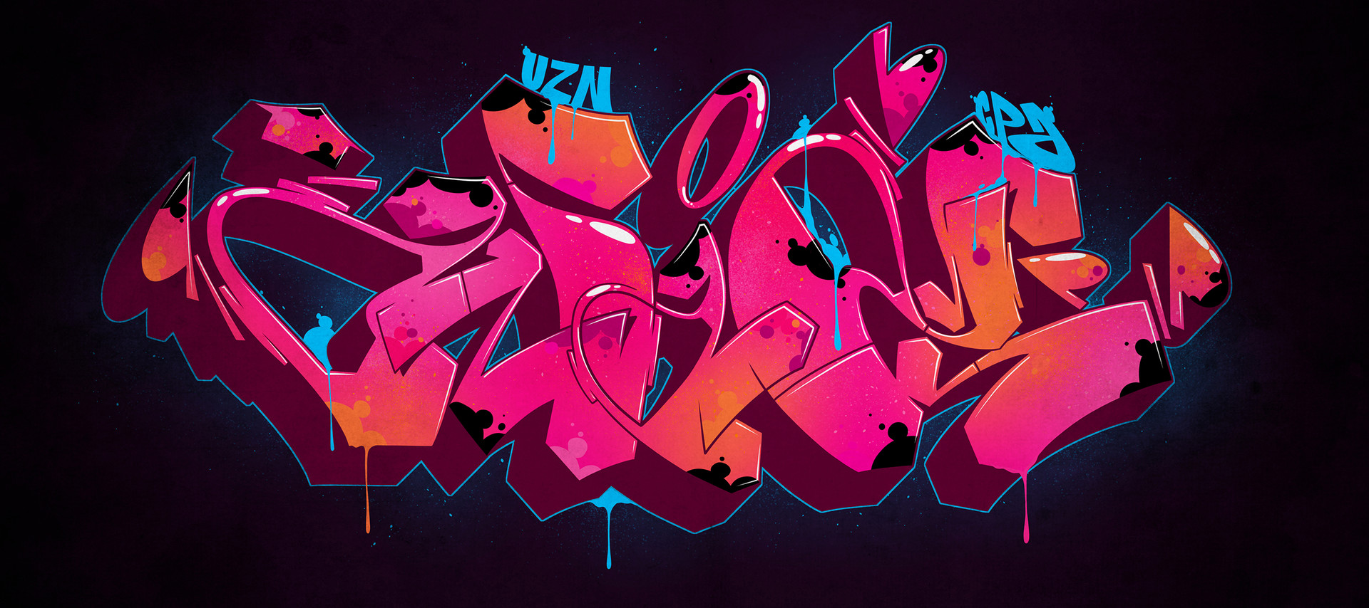 Detail Graffiti Digital Nomer 7