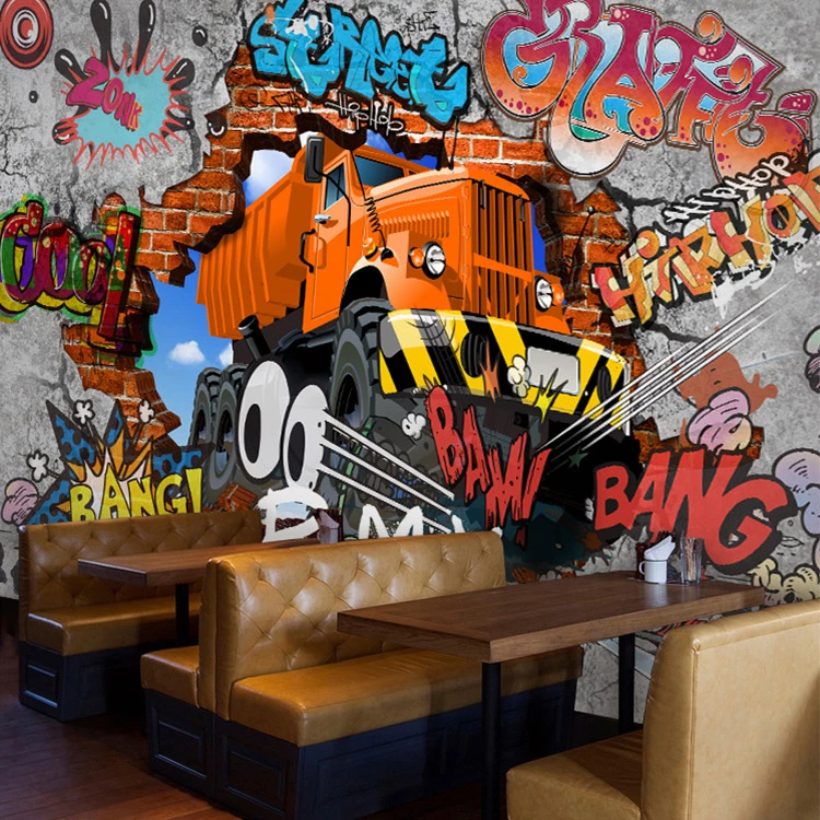 Detail Graffiti Dinding Cafe Nomer 23