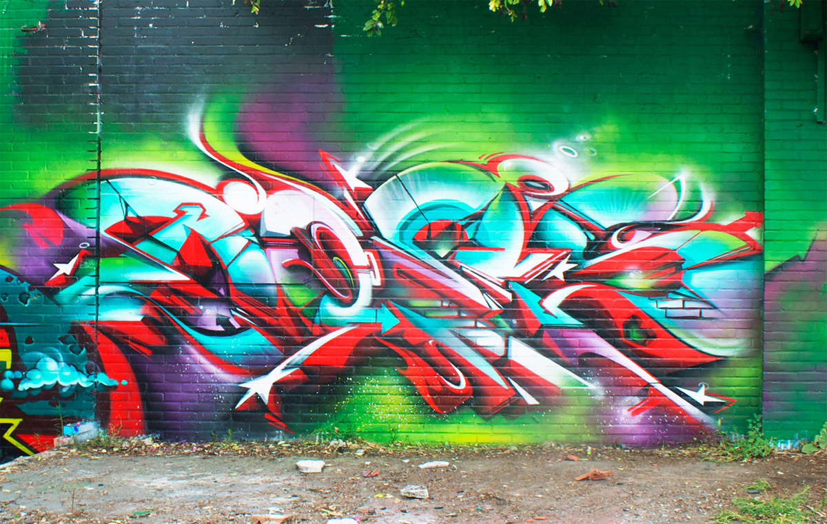 Detail Graffiti Does Nomer 33