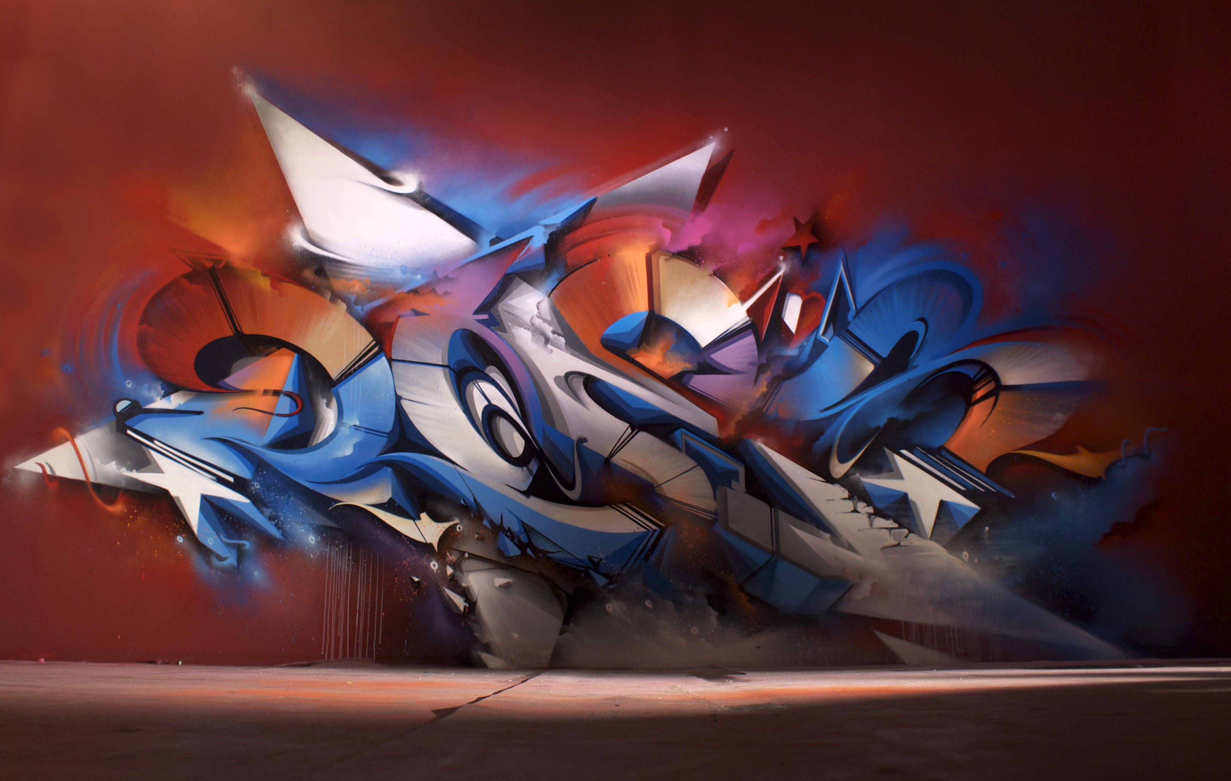 Detail Graffiti Does Nomer 9