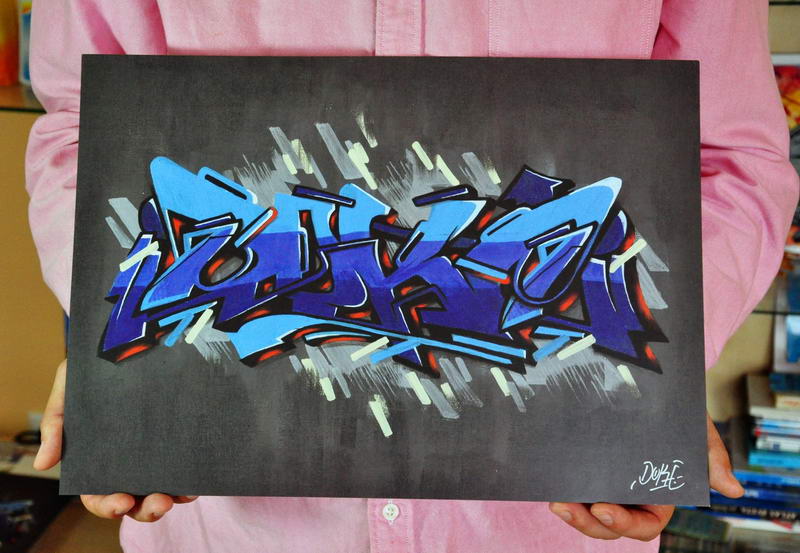 Detail Graffiti Doke Tv Nomer 6