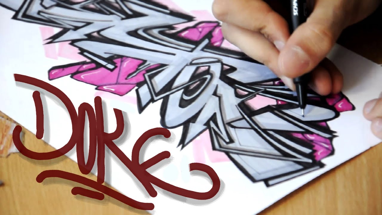 Graffiti Doke Tv Drawings - KibrisPDR