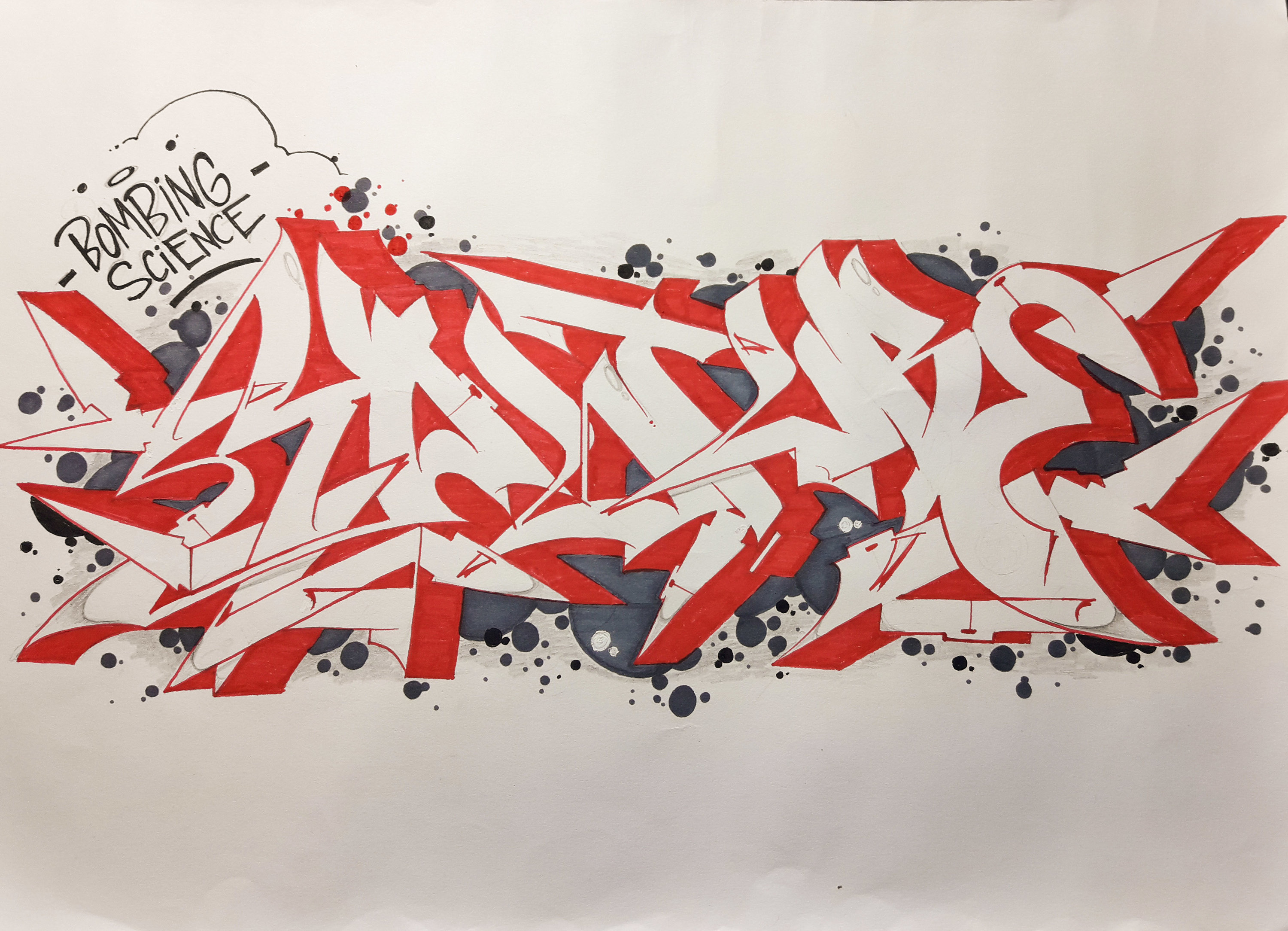 Detail Graffiti Doke Tv Drawings Nomer 42