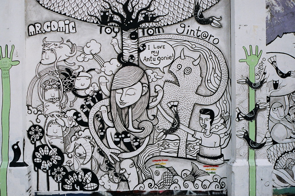 Detail Graffiti Doodle Art Kota Nomer 33