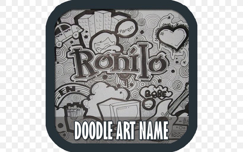 Detail Graffiti Doodle Art Name Nomer 28