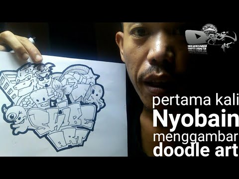 Detail Graffiti Doodle Di Kertas Nomer 38