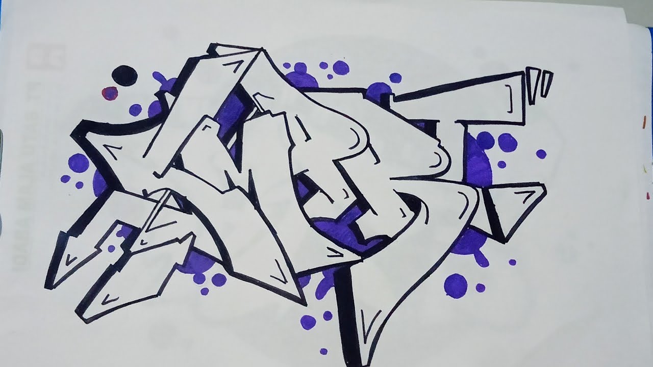 Detail Graffiti Doodle Nama Abi Nomer 3