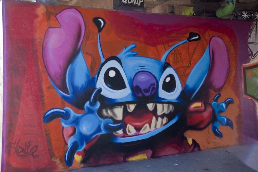 Graffiti Doodle Stitch - KibrisPDR