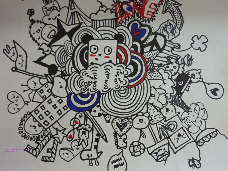 Detail Graffiti Doodle Tembok Nomer 5