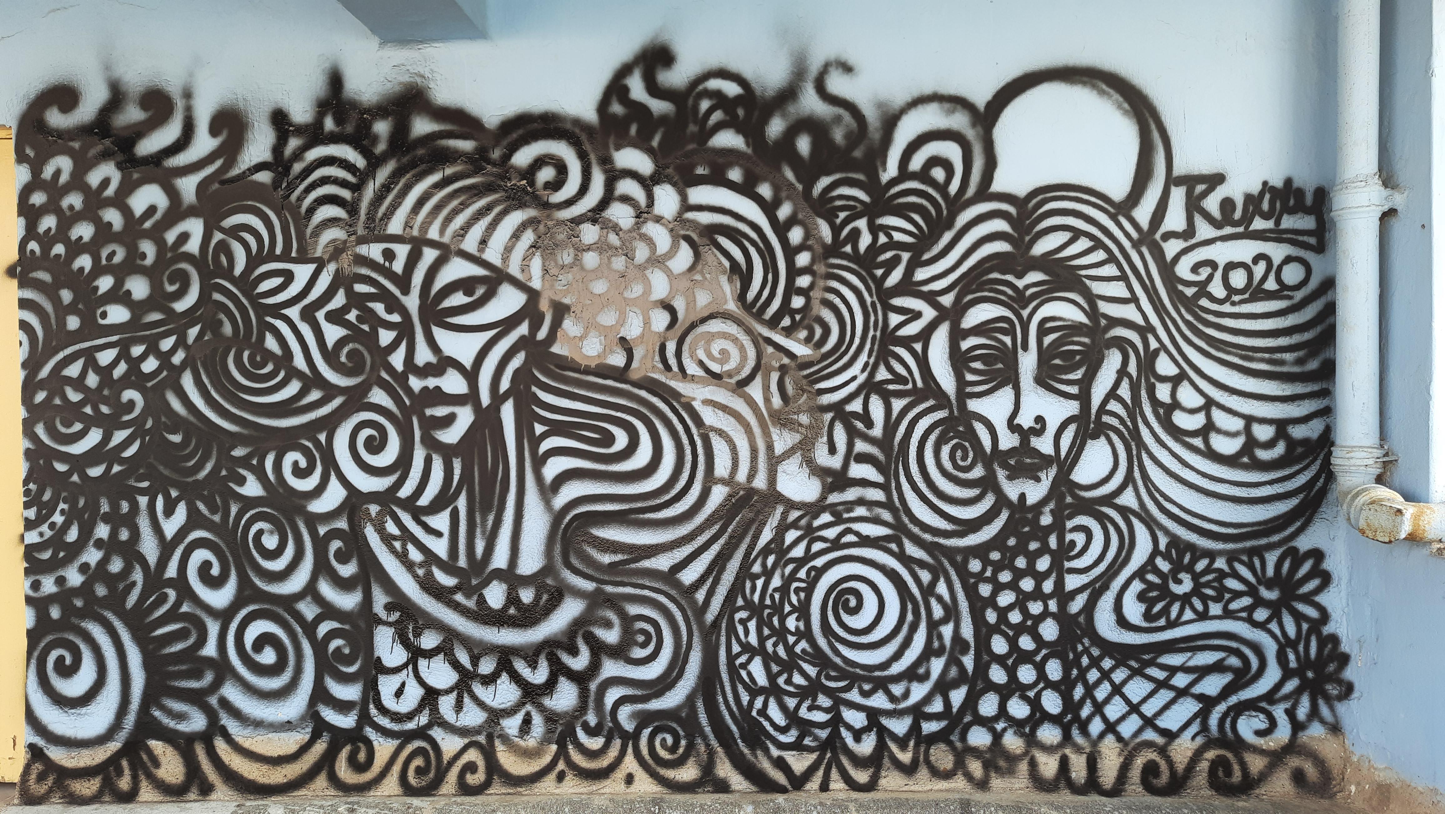 Detail Graffiti Doodle Vierr Nomer 36