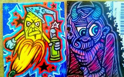 Detail Graffiti Doodle Wizard Nomer 35