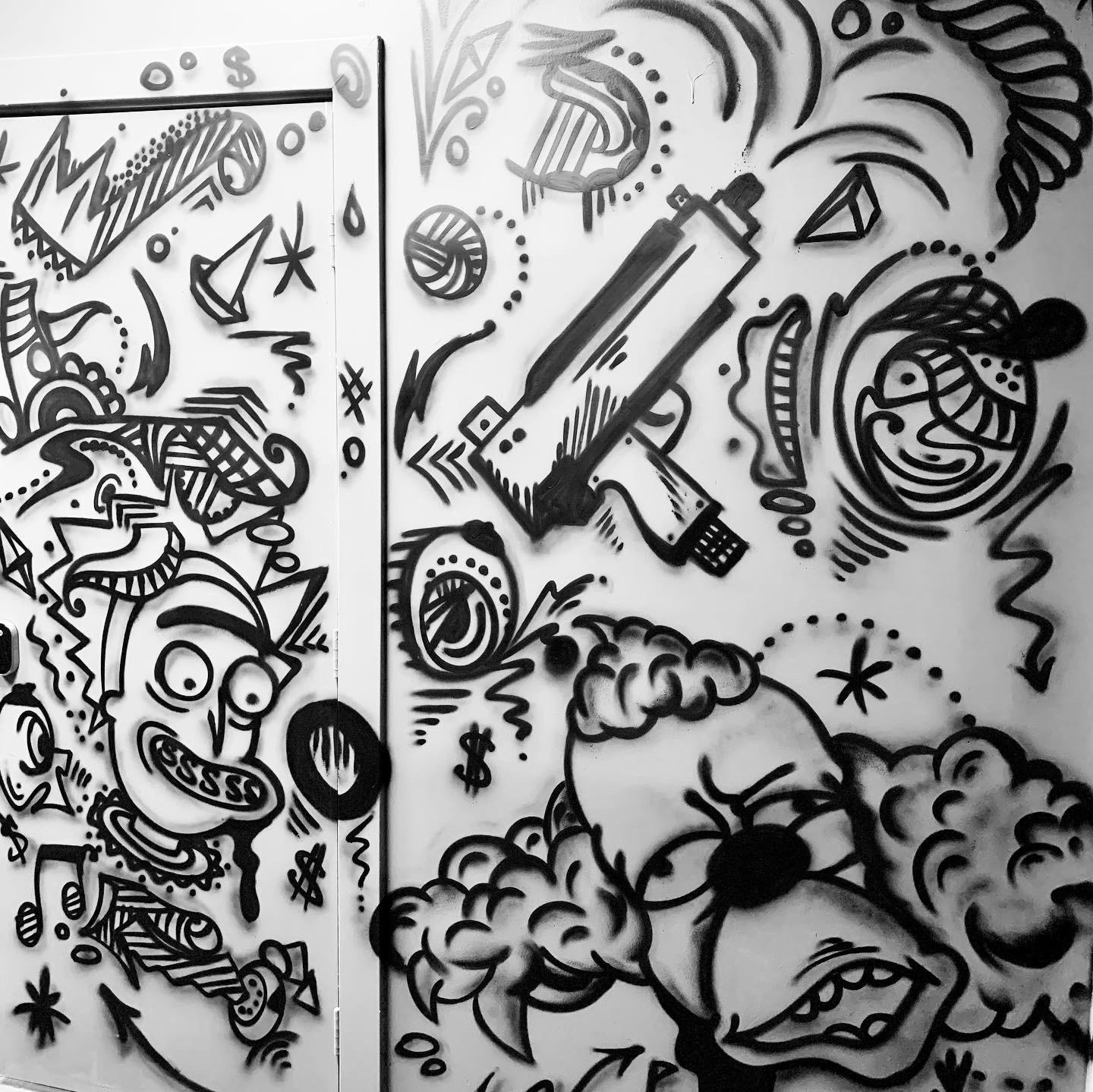 Detail Graffiti Doogle Nomer 46