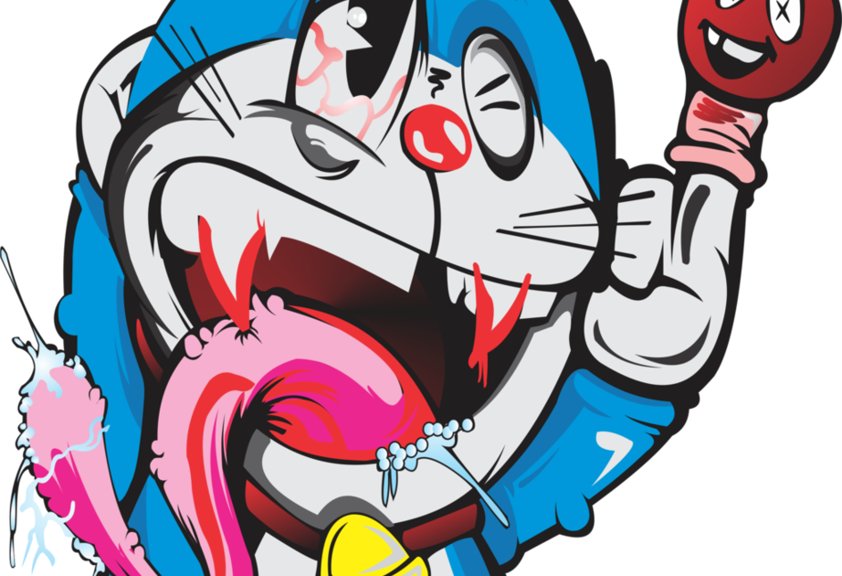 Detail Graffiti Doraemon Sonic Nomer 3