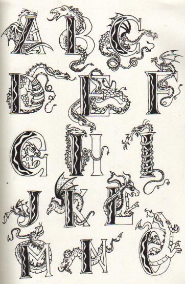 Detail Graffiti Dragon Alphabet S Nomer 3
