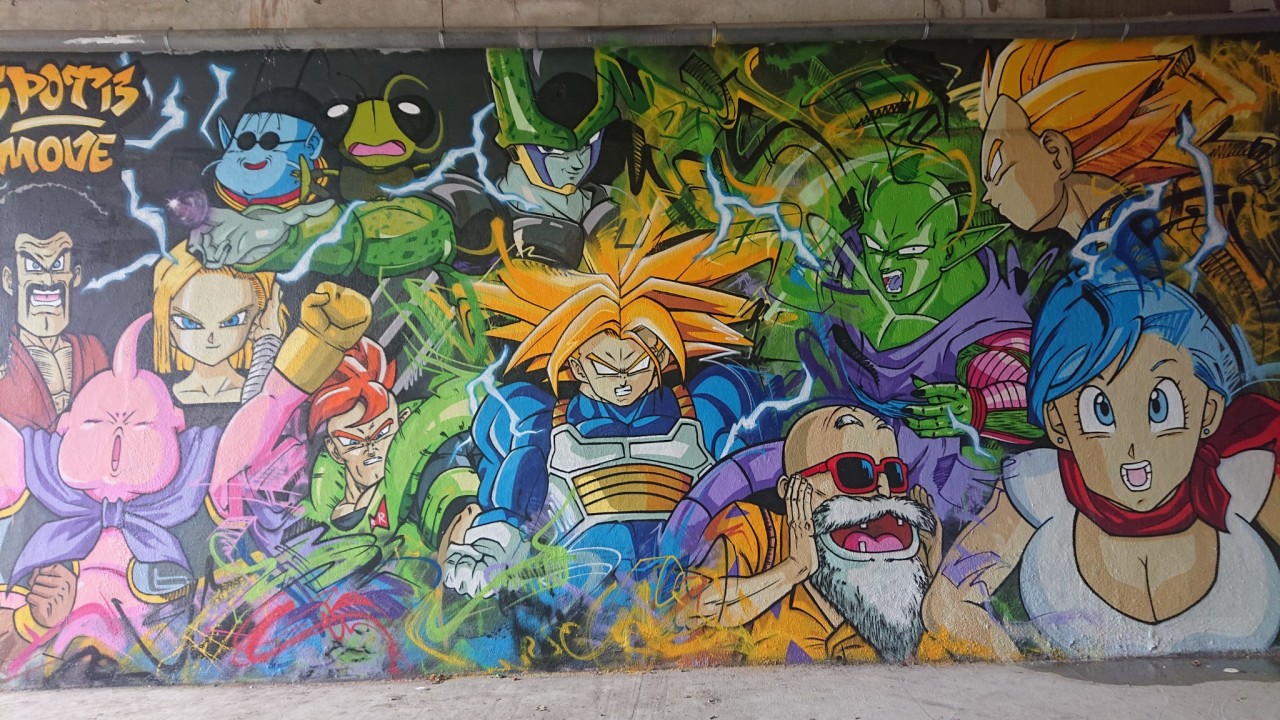 Detail Graffiti Dragon Ball Nomer 15