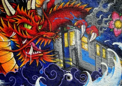 Detail Graffiti Dragon Wallpaper Nomer 18