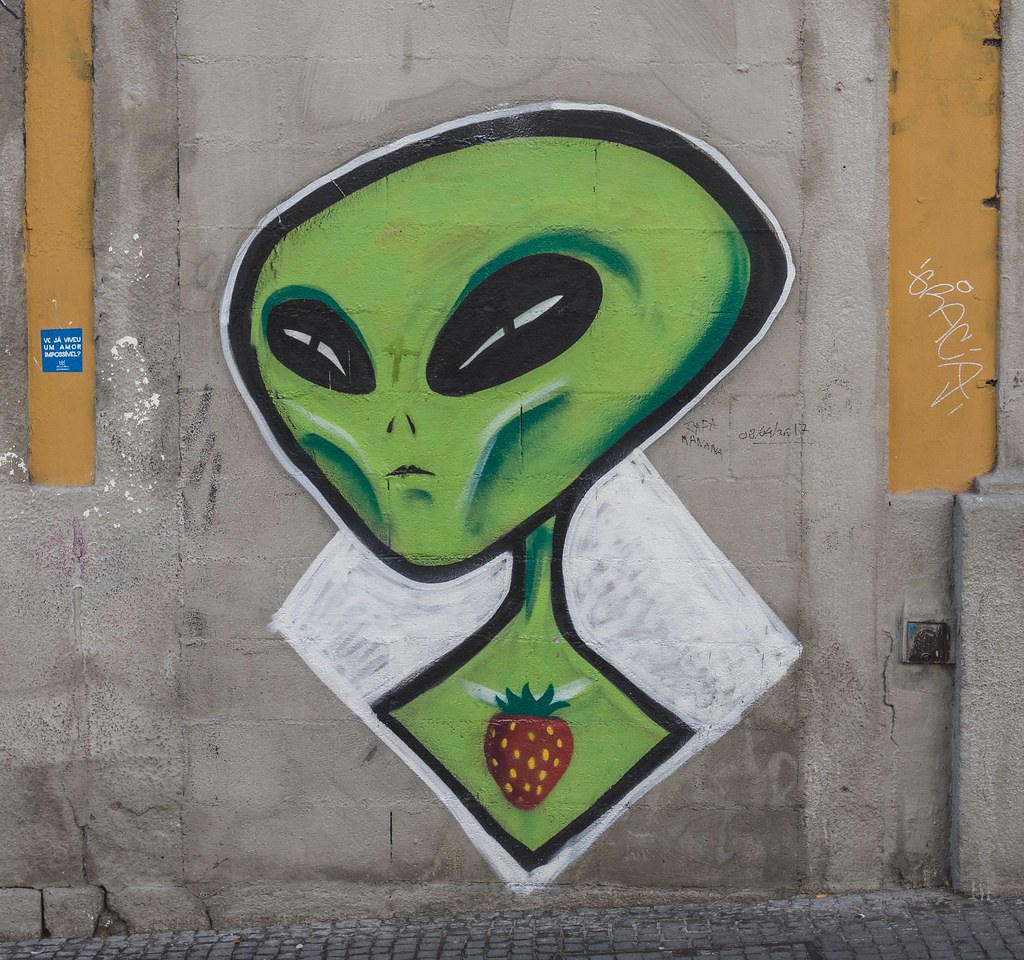 Download Graffiti Draw Alien Nomer 24