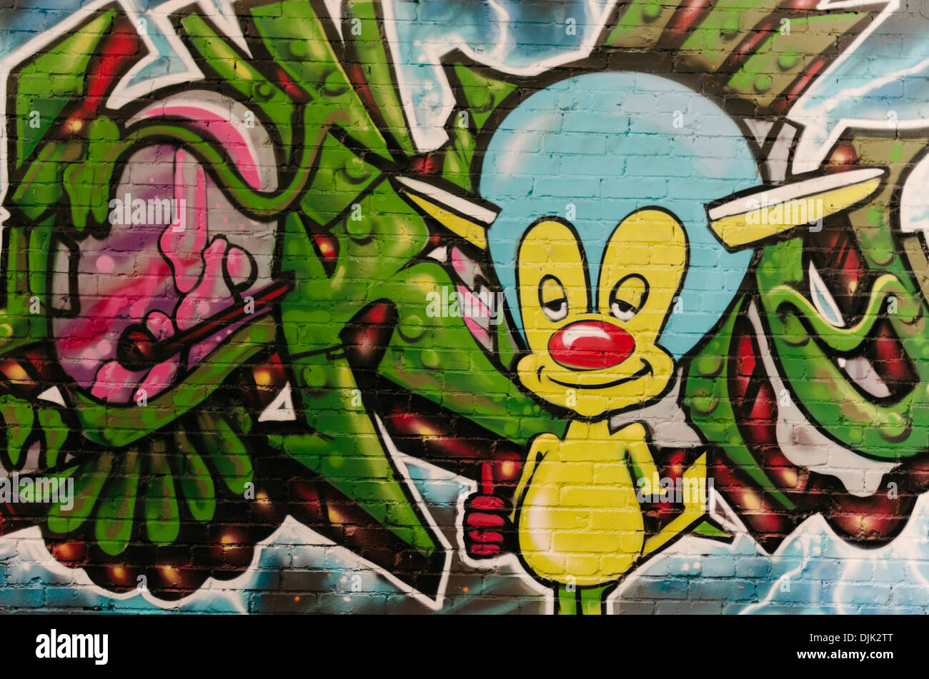 Detail Graffiti Draw Alien Nomer 48