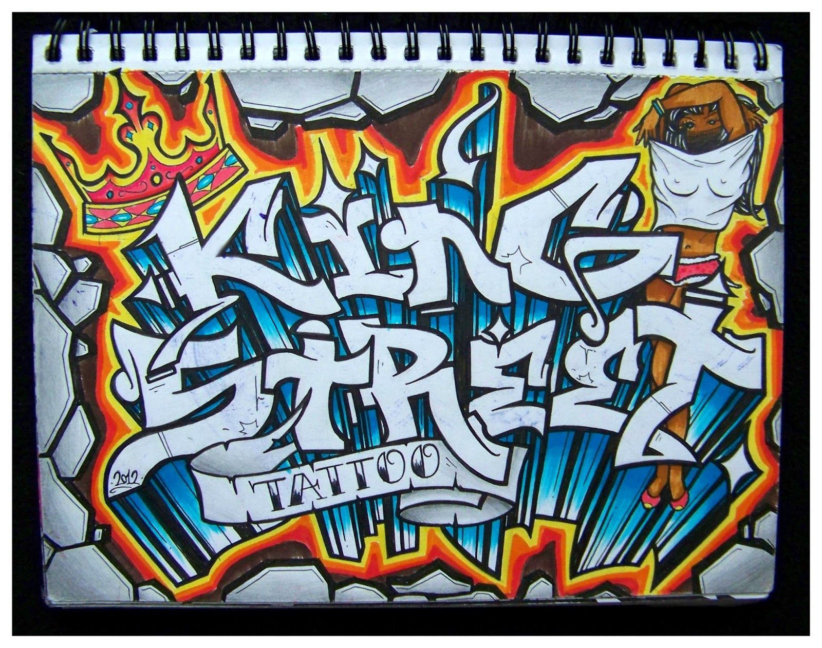 Graffiti Drawings On Paper - KibrisPDR