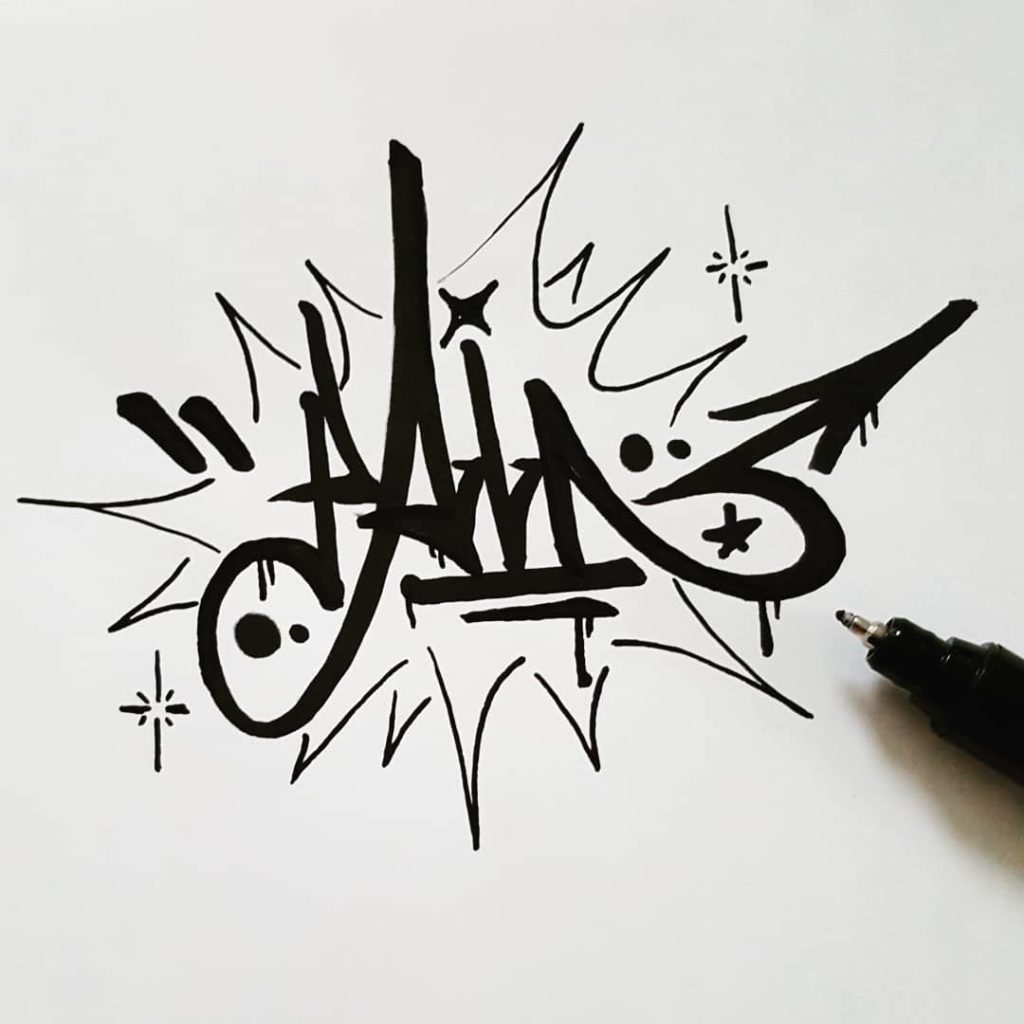 Detail Graffiti Drawings Words Nomer 22