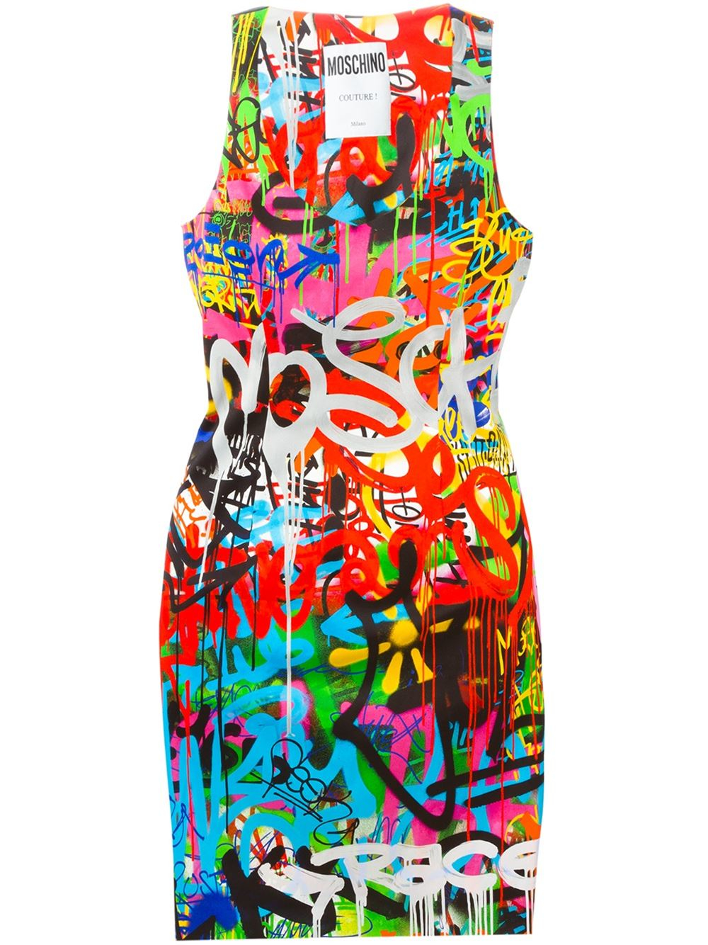 Detail Graffiti Dress Nomer 2