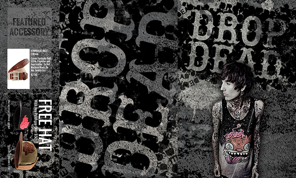 Detail Graffiti Drop Dead Nomer 35