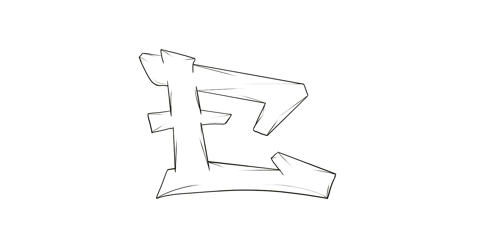 Detail Graffiti E Nomer 5