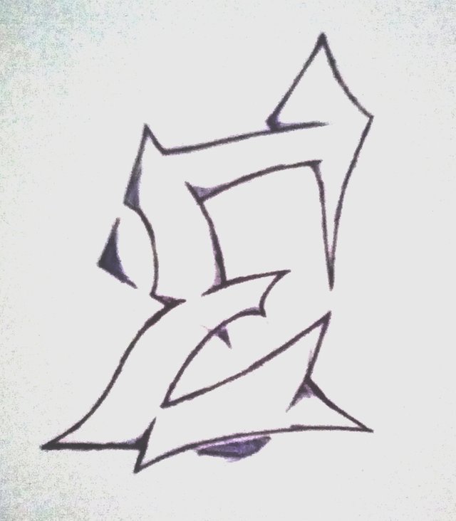 Detail Graffiti E Nomer 49