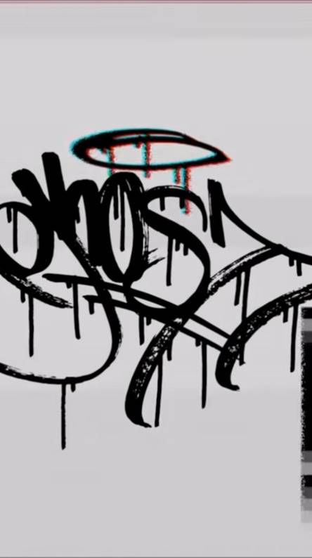 Detail Graffiti Ea Ghost Nomer 21