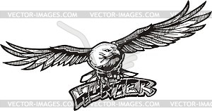 Detail Graffiti Eagle Nomer 34