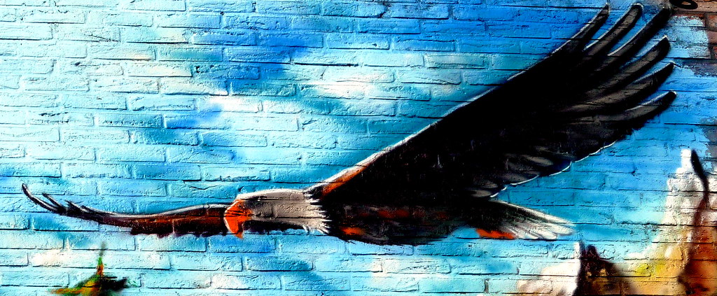 Detail Graffiti Eagle Nomer 46