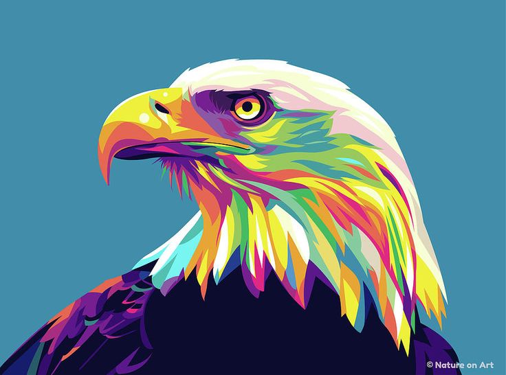 Detail Graffiti Eagle Nomer 8