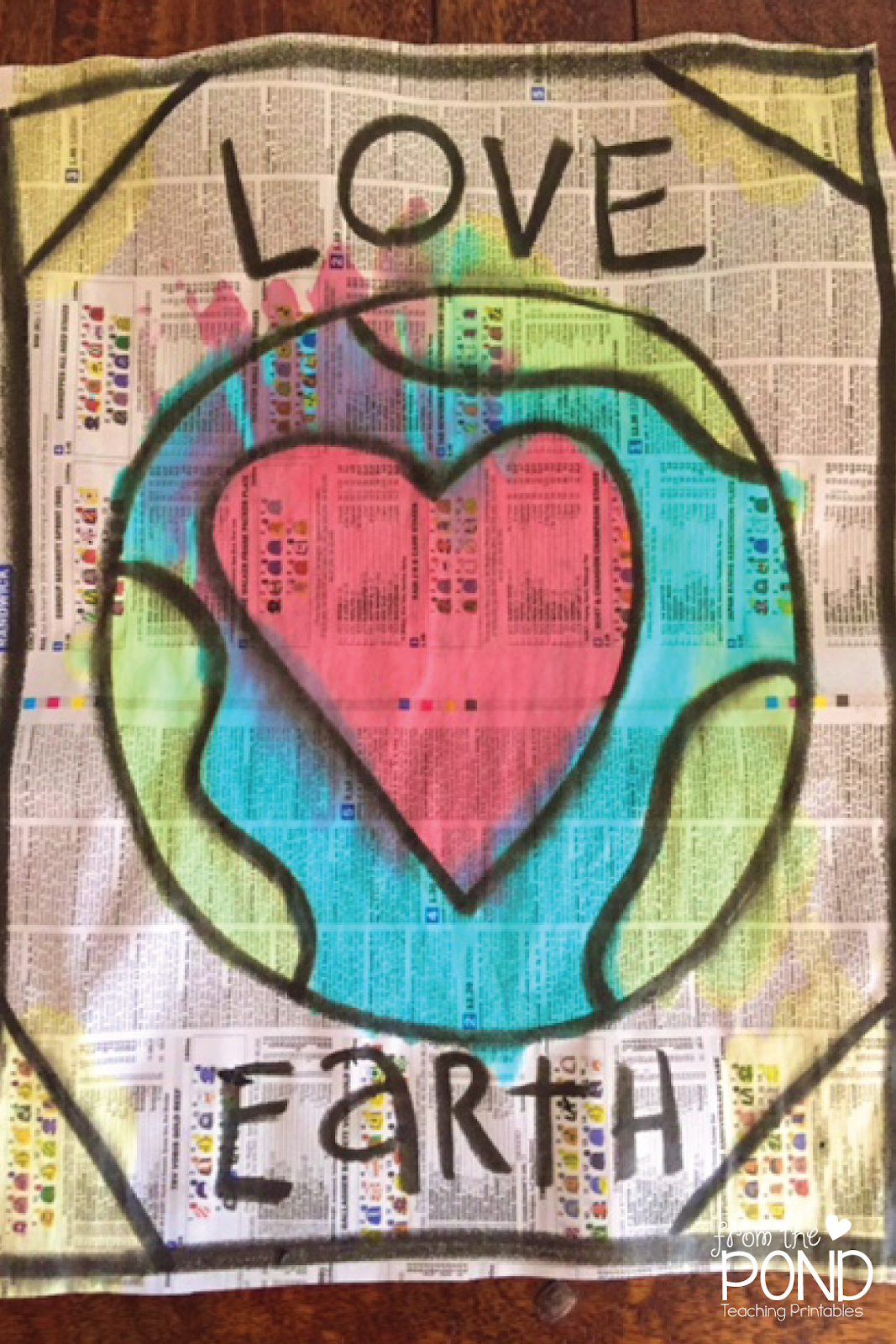 Detail Graffiti Earth Day Nomer 9