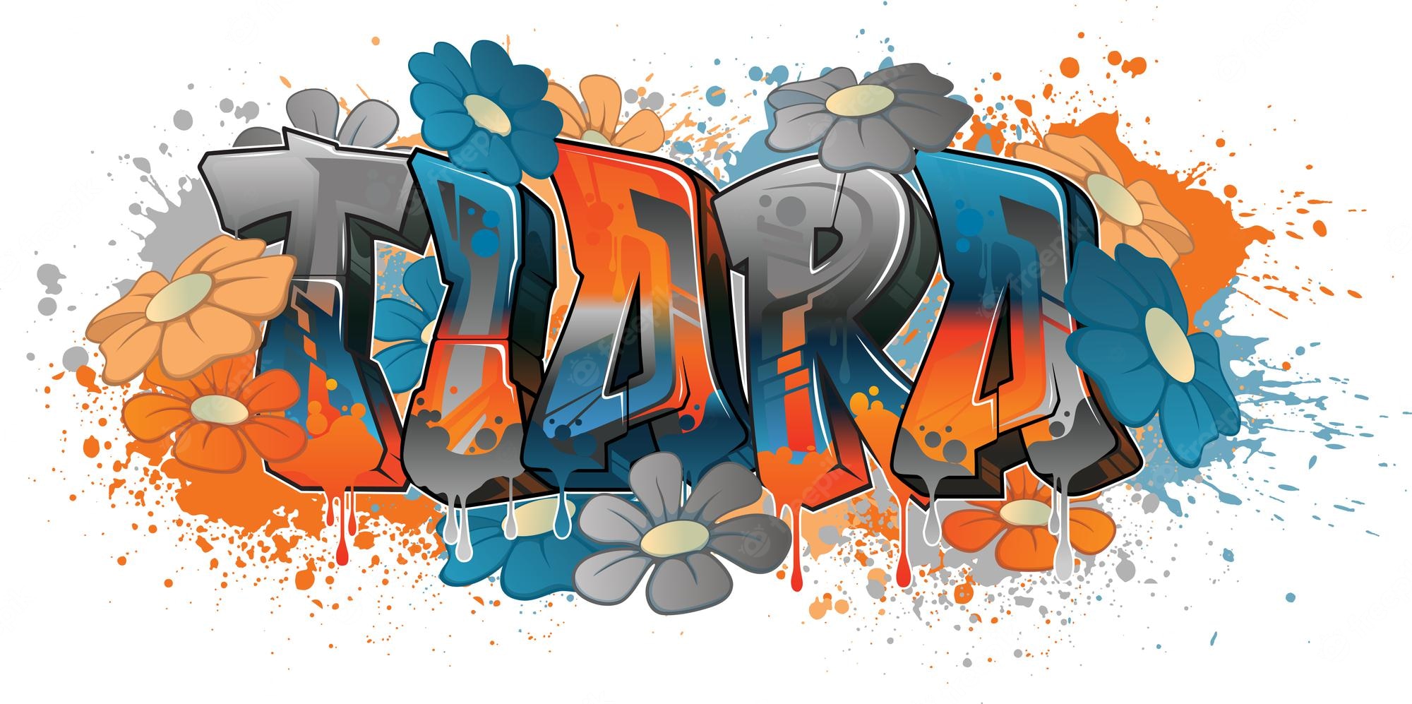 Detail Graffiti Editor Nama Nomer 14