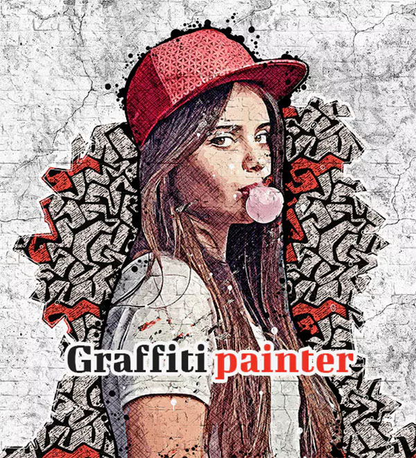 Detail Graffiti Efek Photoshop Nomer 28